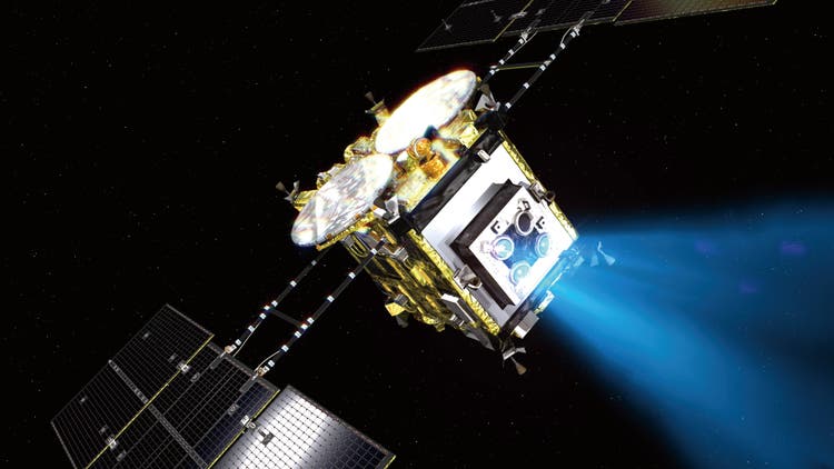 小惑星探査機はやぶさ２フライトイメージ