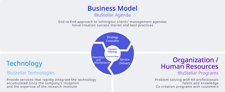 “BluStellar Scenarios” Key success factors for business transformation