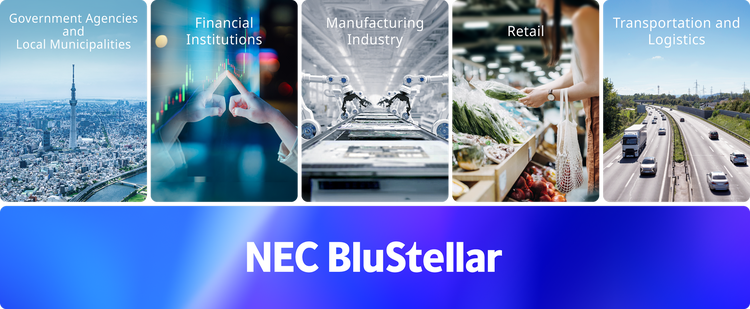 “NEC BluStellar” is a value creation model that provides a transformation path for our customers.