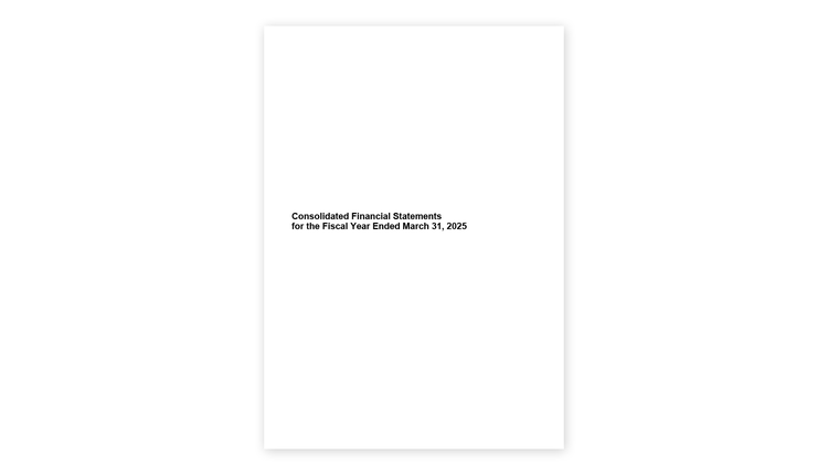 Financials with Audit Report