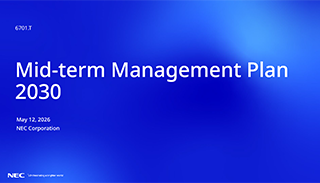 Mid-term Management Plan 2025（May 12, 2021)