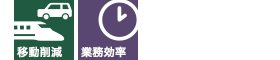 移動削減 業務効率