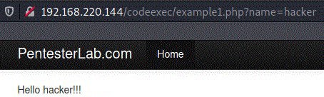 Example1のトップページ