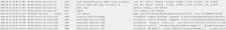 図 12 lme_wec_config.xml修正後のWECでのHayabusaの実行結果