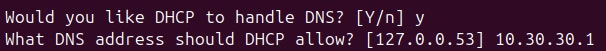 図 6 DNSサーバに関する質問