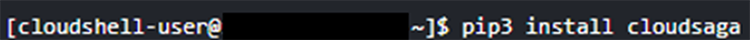 図2：AWS CloudSagaのインストール