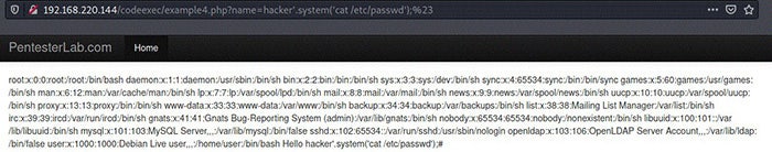 catコマンドの実行結果