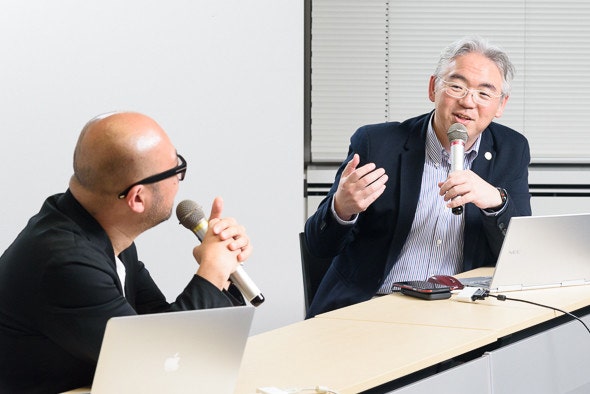 対談の様子