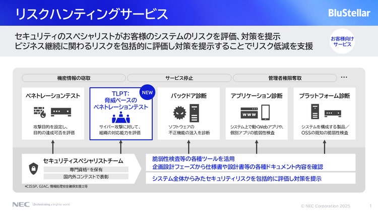 リスクハンティングサービス
