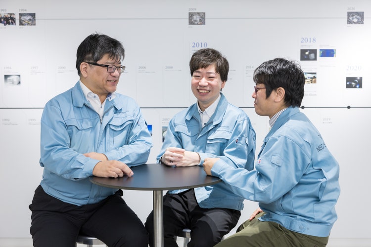 部品にはいろいろな技術分野があり、“宇宙好き”にはたまらない仕事