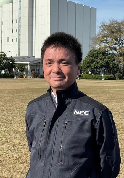 写真2：NEC 益田 哲也